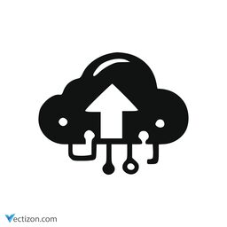 Digital Cloud Pictogram icon