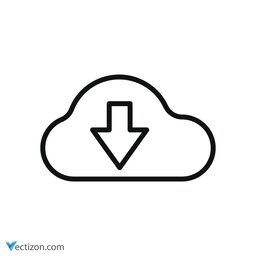 Digital Cloud Web Icon