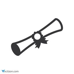 Diploma Glyph Icon
