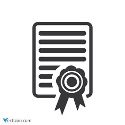 Diploma Vector Icon
