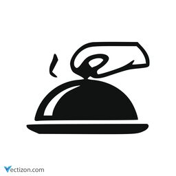 Dish Cover Minimal Icon