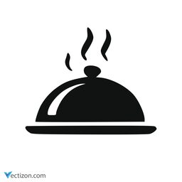 Dish Cover Outline Icon