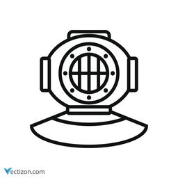Diving Flat Icon