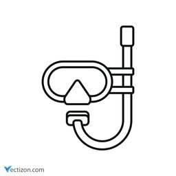 Diving Glyph Icon