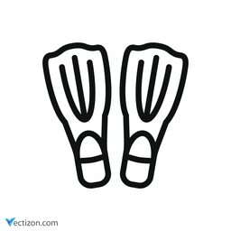 Diving Line Icon