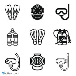 Diving Set Icon