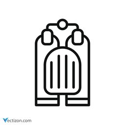 Diving Solid Icon