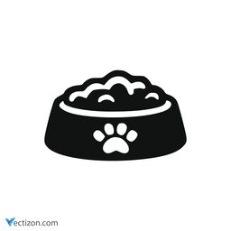Dog Bowl Pictogram icon