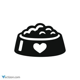Dog Bowl Simple Icon