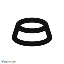 Dog Bowl Vector Icon