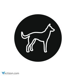 Dog SVG Icon