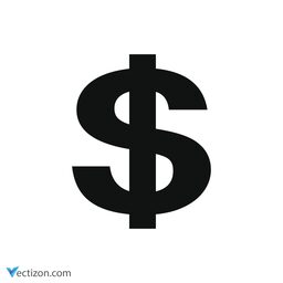 Dollar Sign Modern Icon