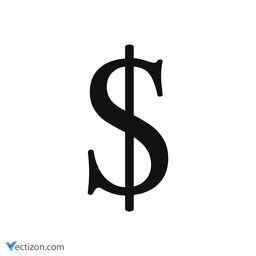 Dollar Sign Outline Icon