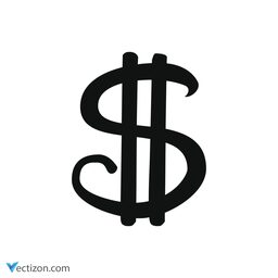 Dollar Sign Simple Icon