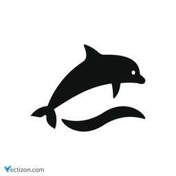 Dolphin Pictogram icon