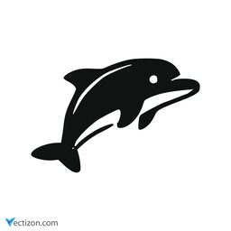 Dolphin Vector Graphic icon