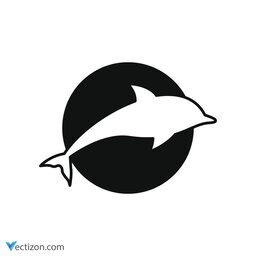 Dolphin Vector Icon
