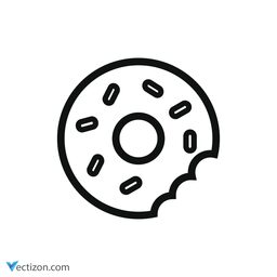 Doughnut Flat Icon