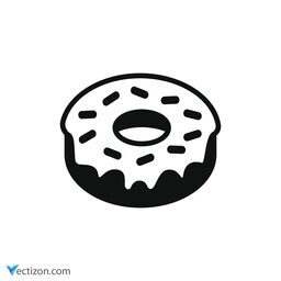 Doughnut Line Icon