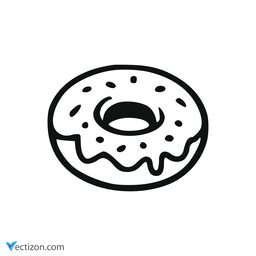 Doughnut Minimal Icon