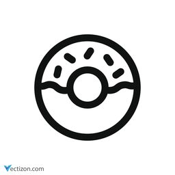 Doughnut Modern Icon