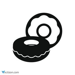 Doughnut Vector Symbol icon