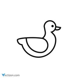 Duck Pictogram icon