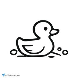 Duck Solid Icon