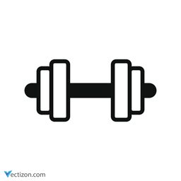 Dumbbell Glyph Icon