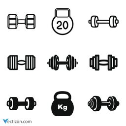 Dumbbell Pack Icon