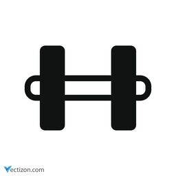 Dumbbell Pictogram icon