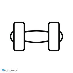 Dumbbell Symbol icon