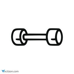 Dumbbell Vector Icon