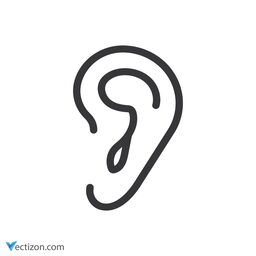 Ear Glyph Icon