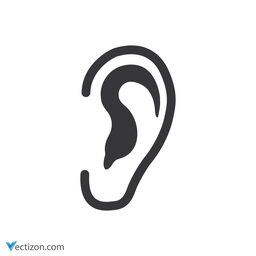 Ear Vector Icon