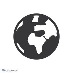 Earth Outline Icon