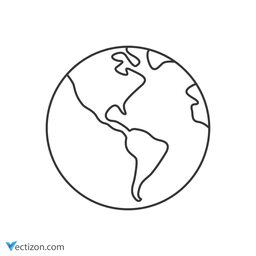 Earth Vector Icon
