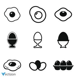 Egg Set Icon