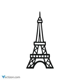 Eiffel Minimal Icon