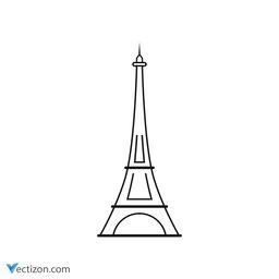 Eiffel Simple Icon
