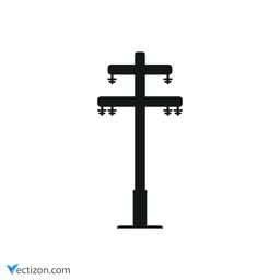 Electric Tower Flat Icon