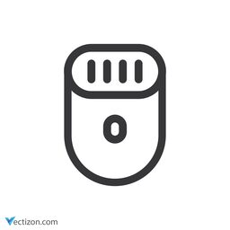 Epilator Glyph Icon