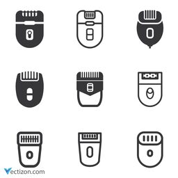 Epilator Set Icon