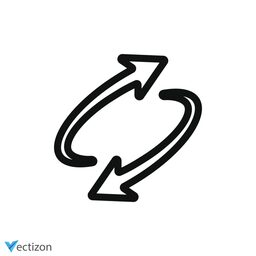 Exchange Line Icon
