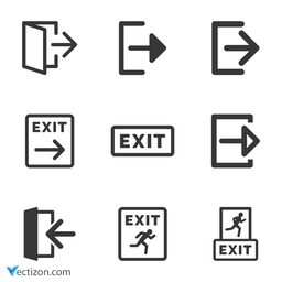 Exit Set Icon