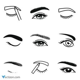 Eyebrow Set Icon