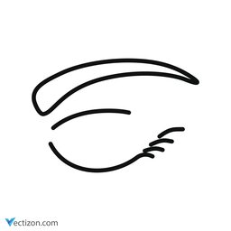 Eyebrow Simple Icon