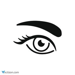 Eyebrow Solid Icon
