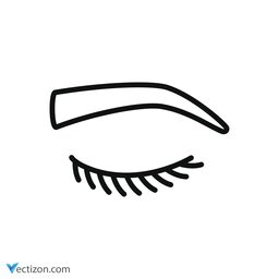 Eyebrow SVG Icon