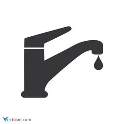 Faucet Glyph Icon